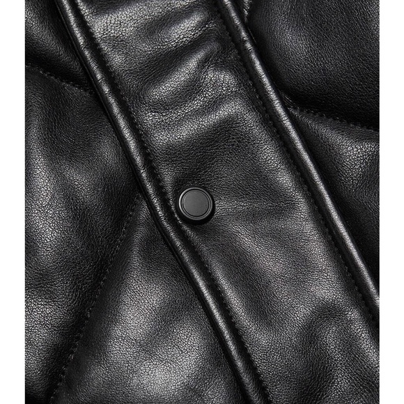 Revolve Pistola Callista Puffer Jacket Removable Sleeves Black Size Large - Picture 13 of 16